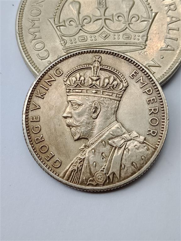 1934/35-Florin-Up-For-Comments-And-Grading-Please.
